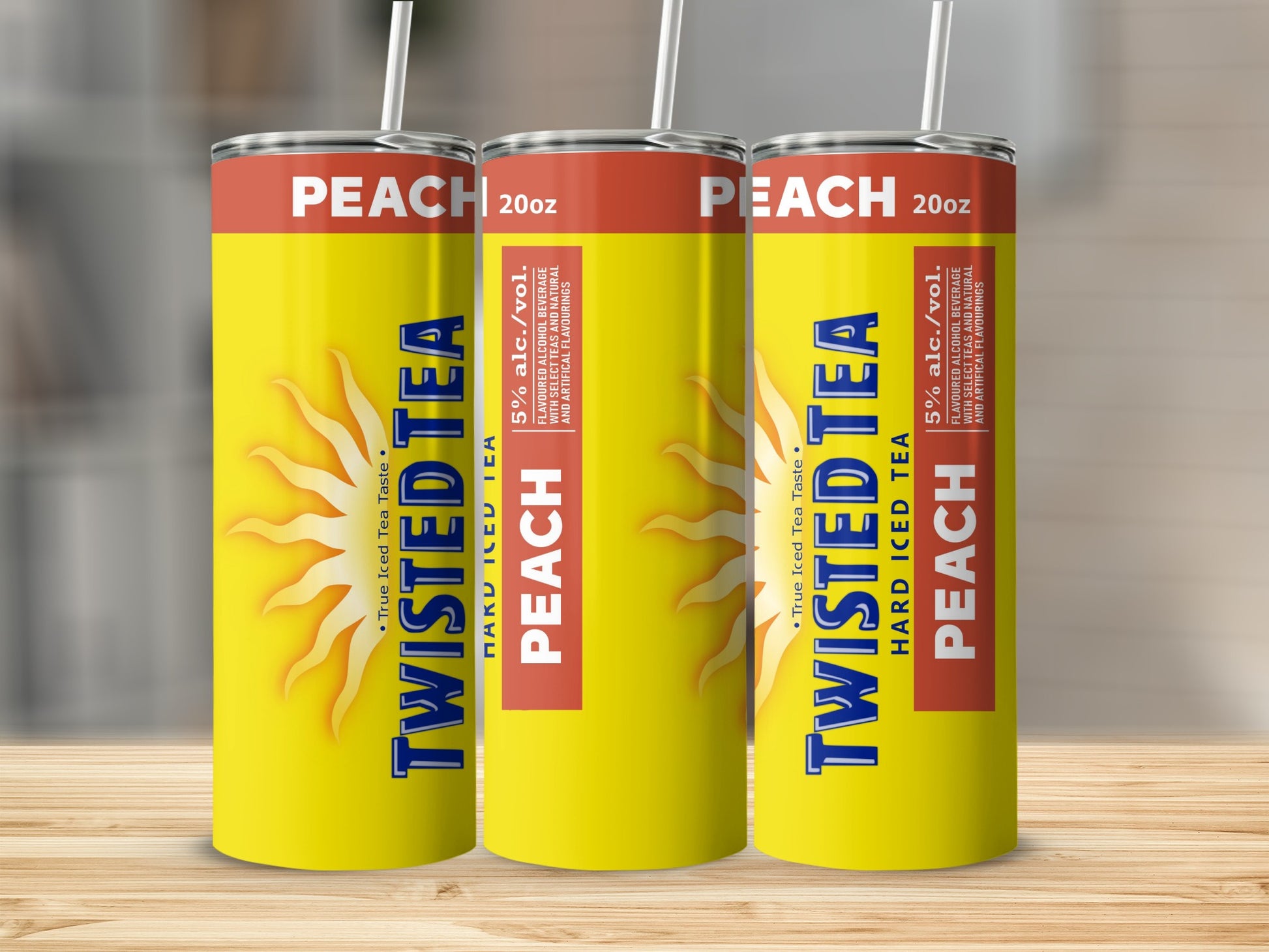 Twisted Tea Peach Hard Iced Tea 20oz Alcohol Beverage product type