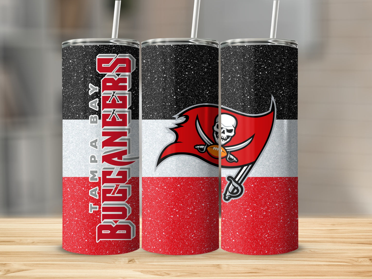 Tampa Bay Buccaneers Football Team Design Premium Tumblers