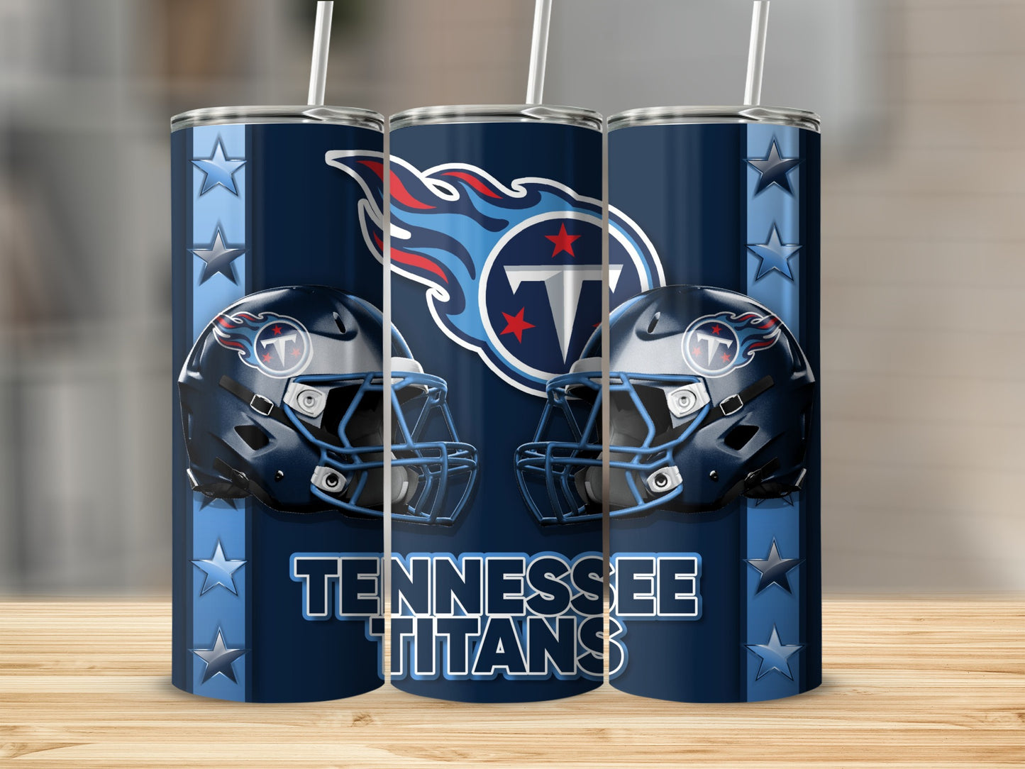 Tennessee Titans Helmets Football Team Design Tumblers