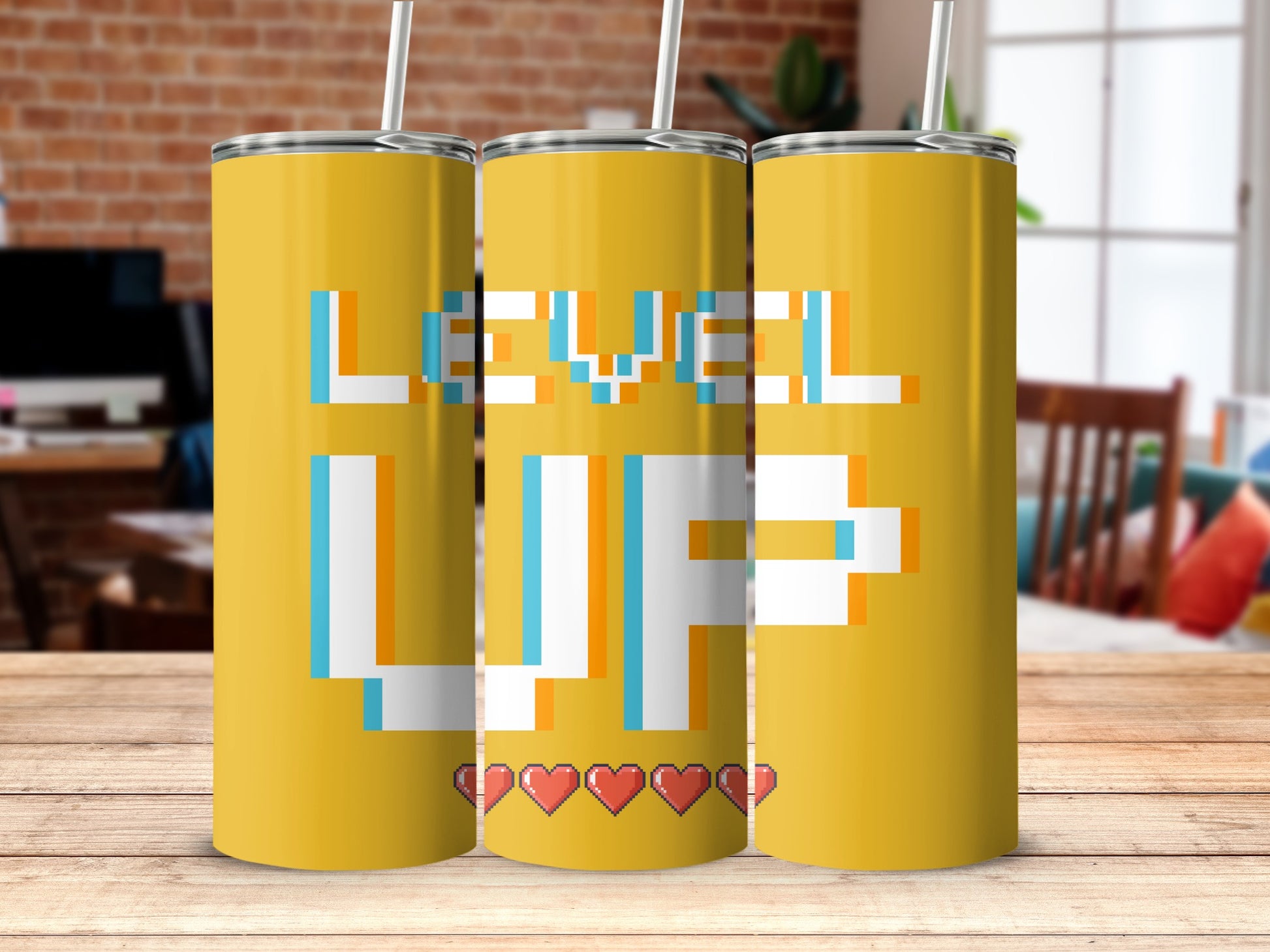 Level Up Gamer Graphic Tumblers