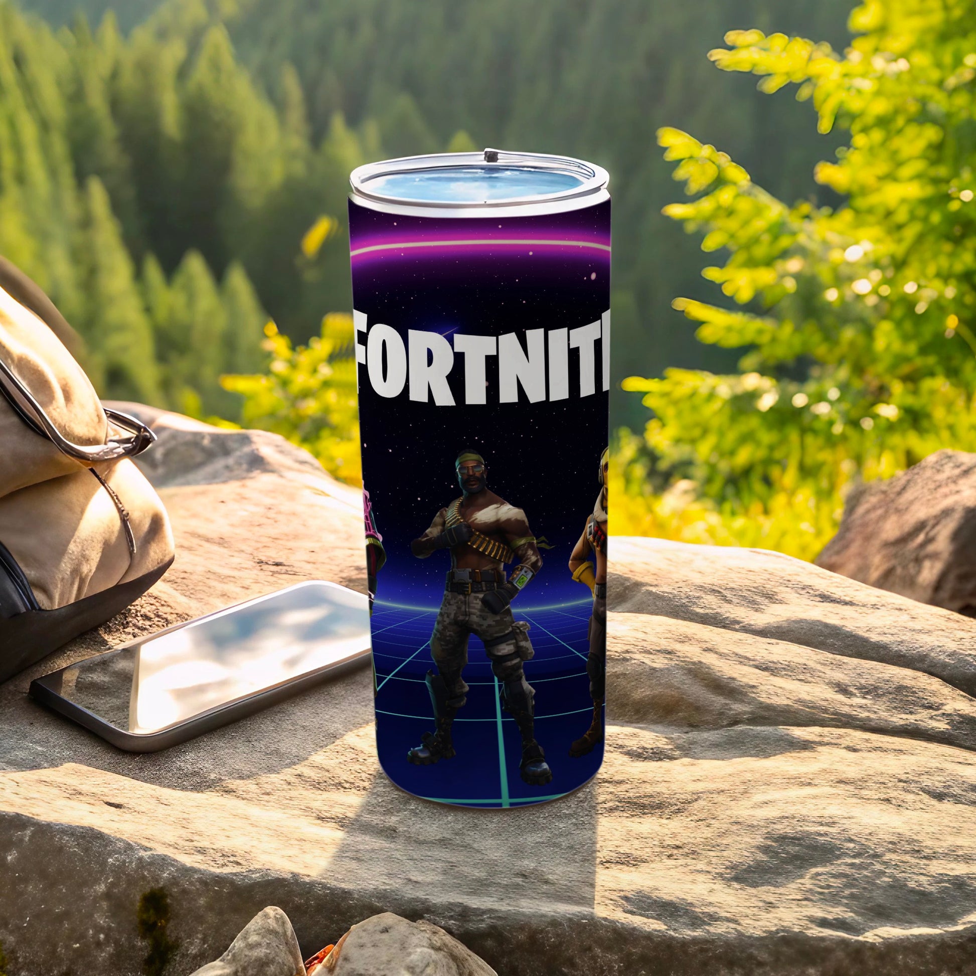 Fortnite Video Game Theme Tumbler Cup