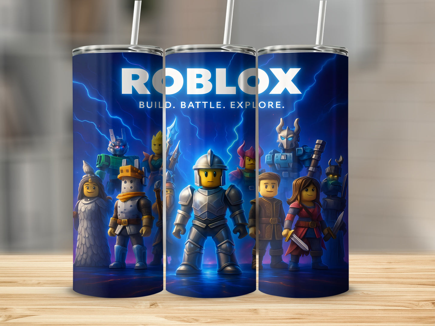 ROBLOX Build Battle Explore Tumbler Drinkware