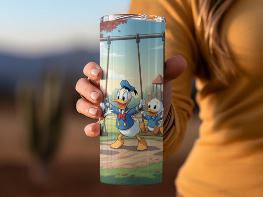 Donald Duck and Baby Ducky Swinging Tumbler