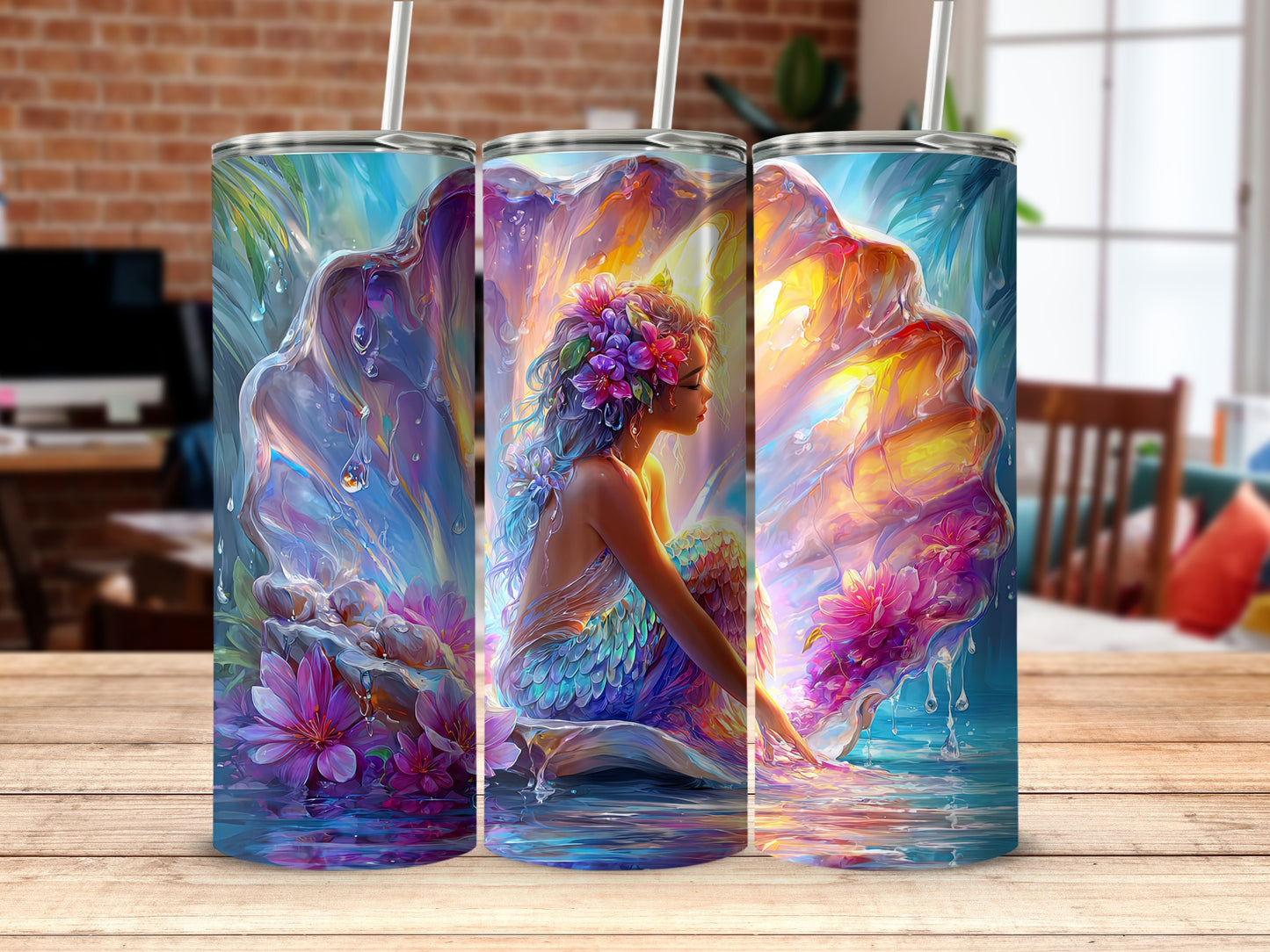 Enchanting Underwater Mermaid Fantasy Tumbler Gifts