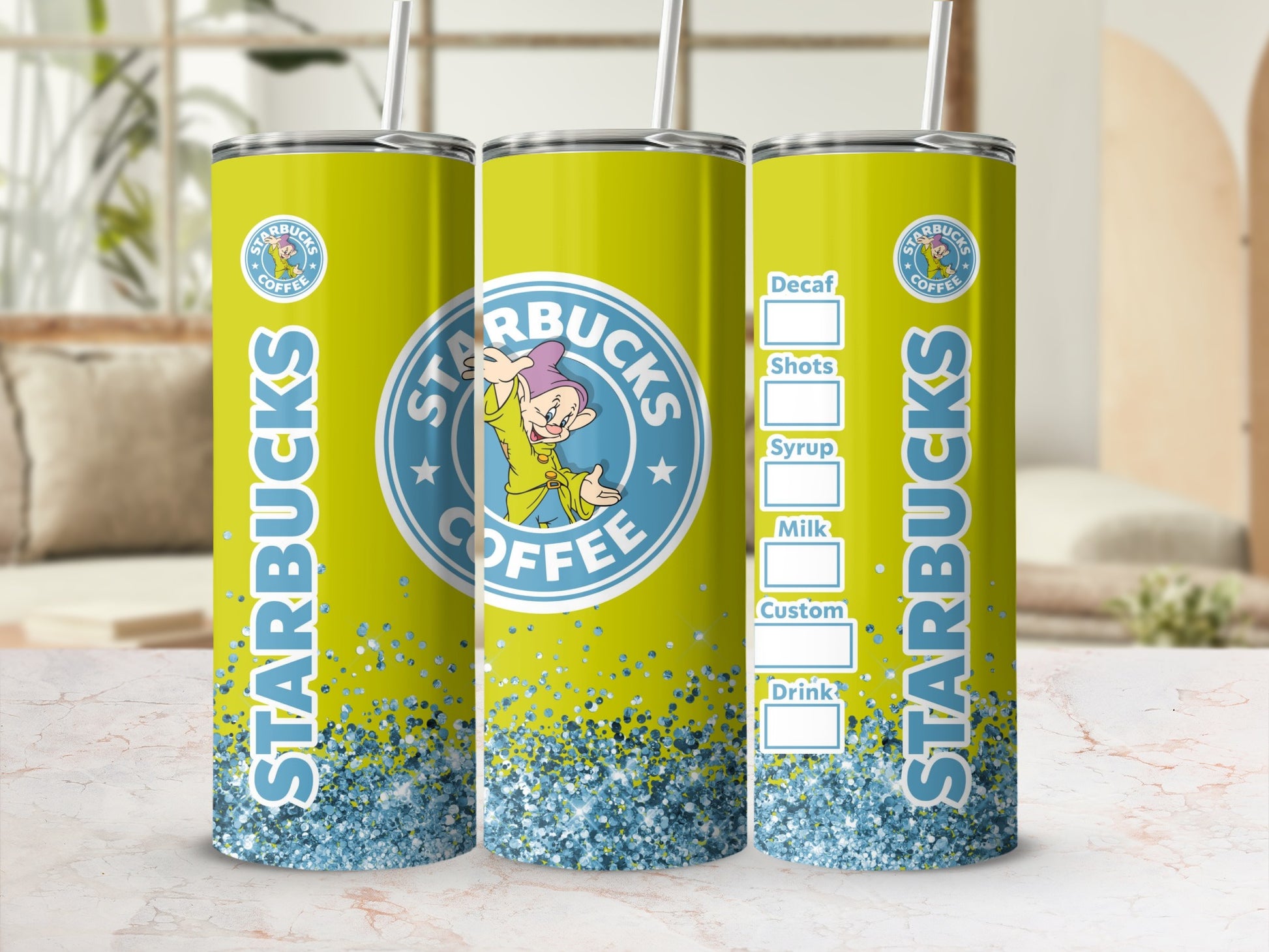 Starbucks Coffee Drink Tumbler with Custom Options