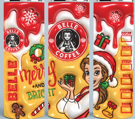 Belle Starbucks Coffee Tumbler
