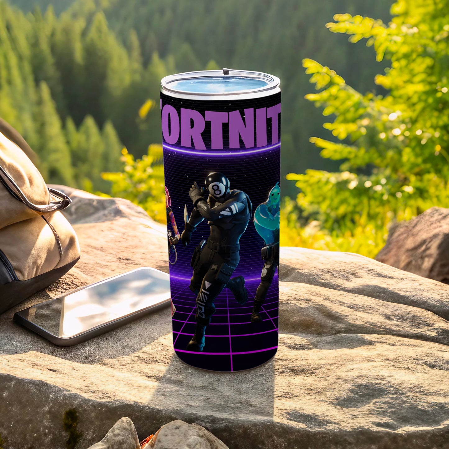 Fortnite Inspired Insulated Travel Tumbler Cup 24oz