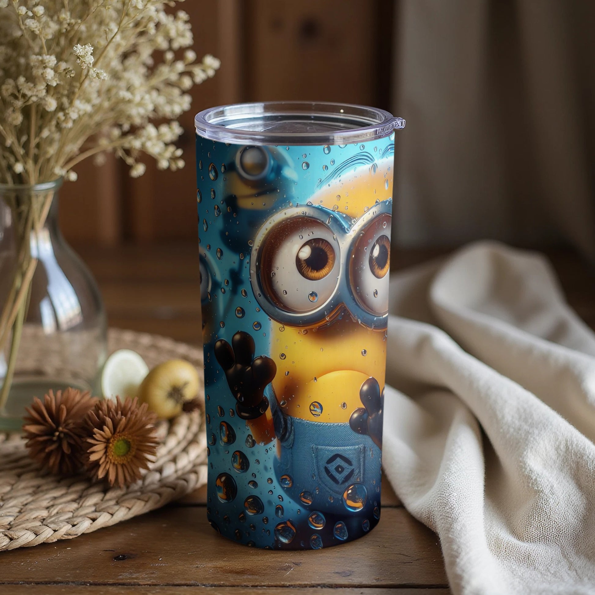 Cute Cartoon Character Insulated Tumbler Travel Cup