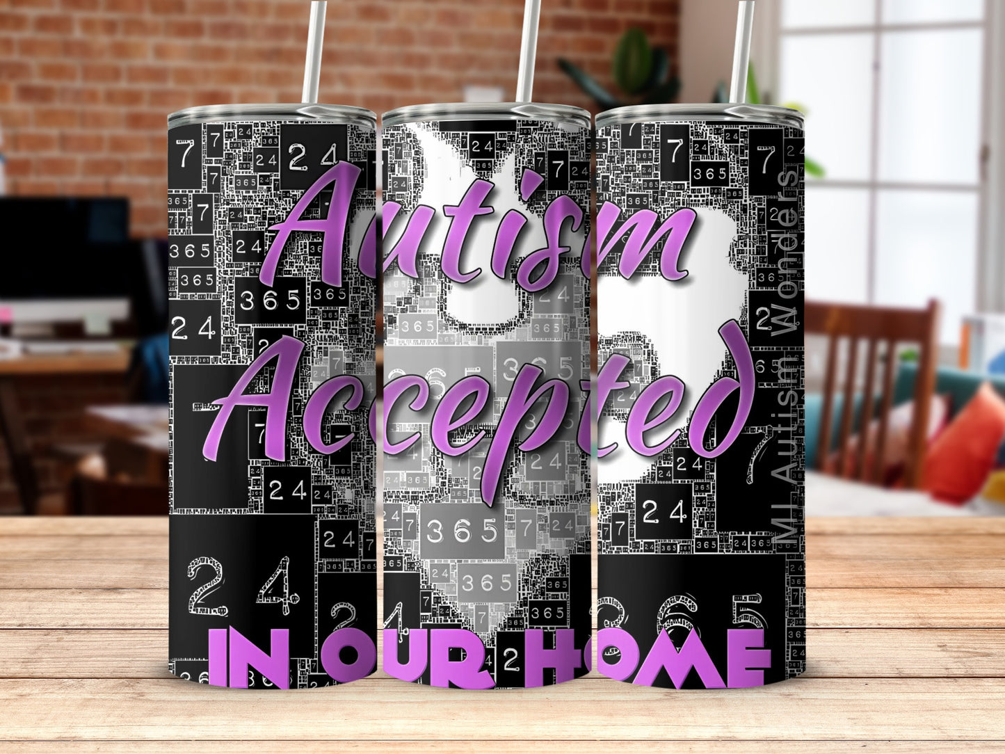 Autism Accepted in Our Home Drinkware Product