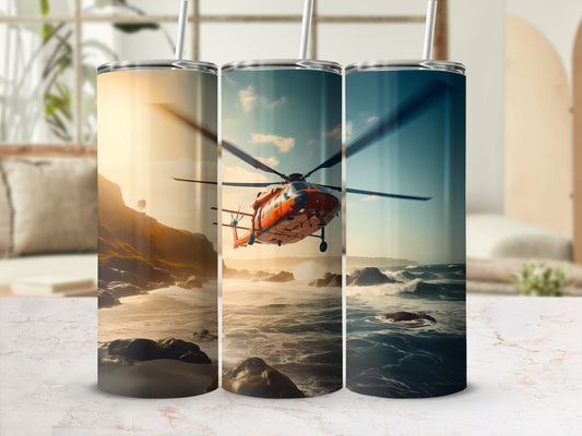 Helicopter Sea Rescue Ocean Waves Rocky Shoreline product type