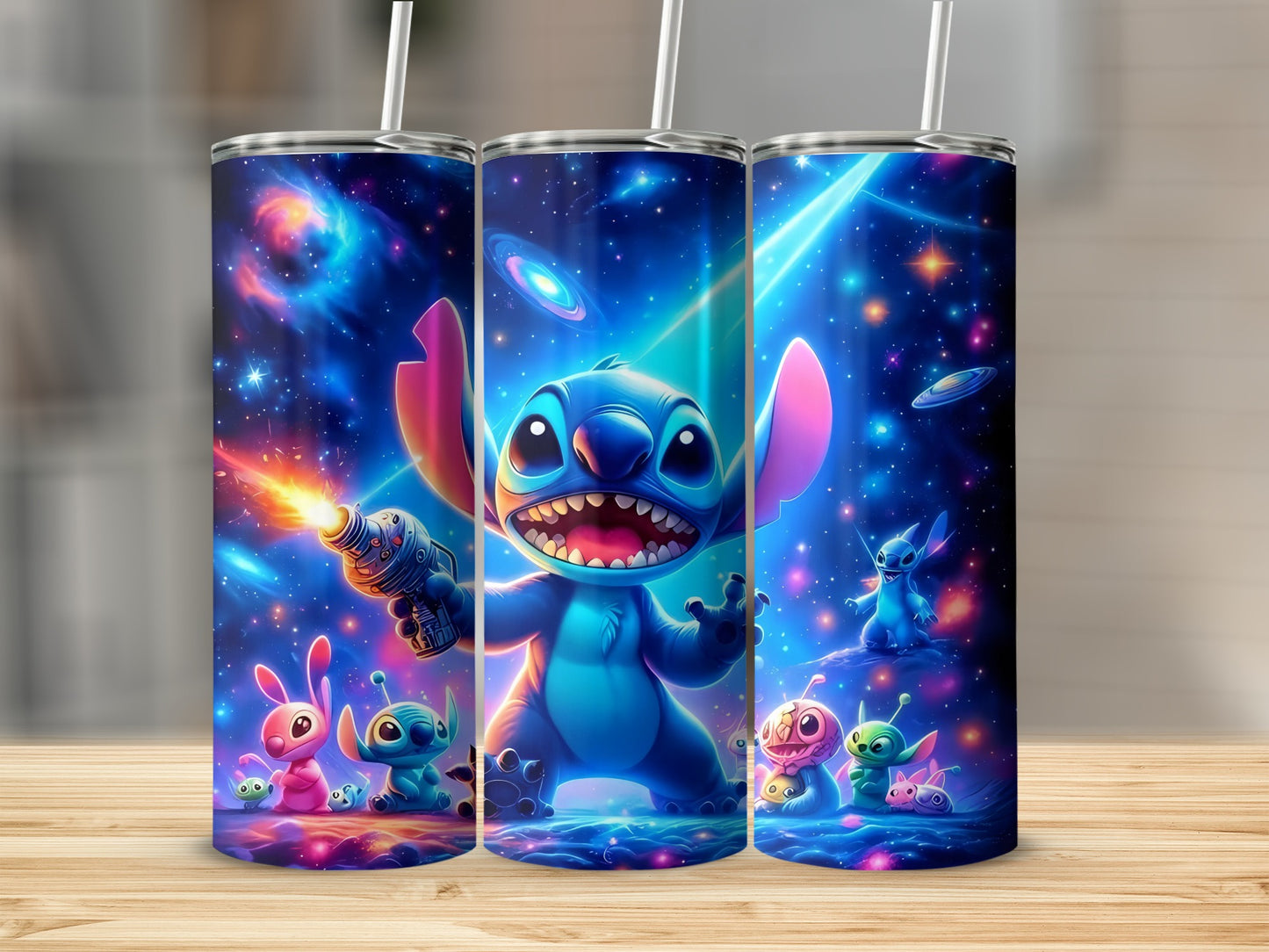 Alien Character Galactic Adventure Illustration tumbler