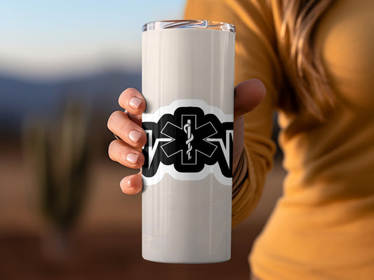 Stylish Medical Insignia Stainless Steel Tumbler 20oz