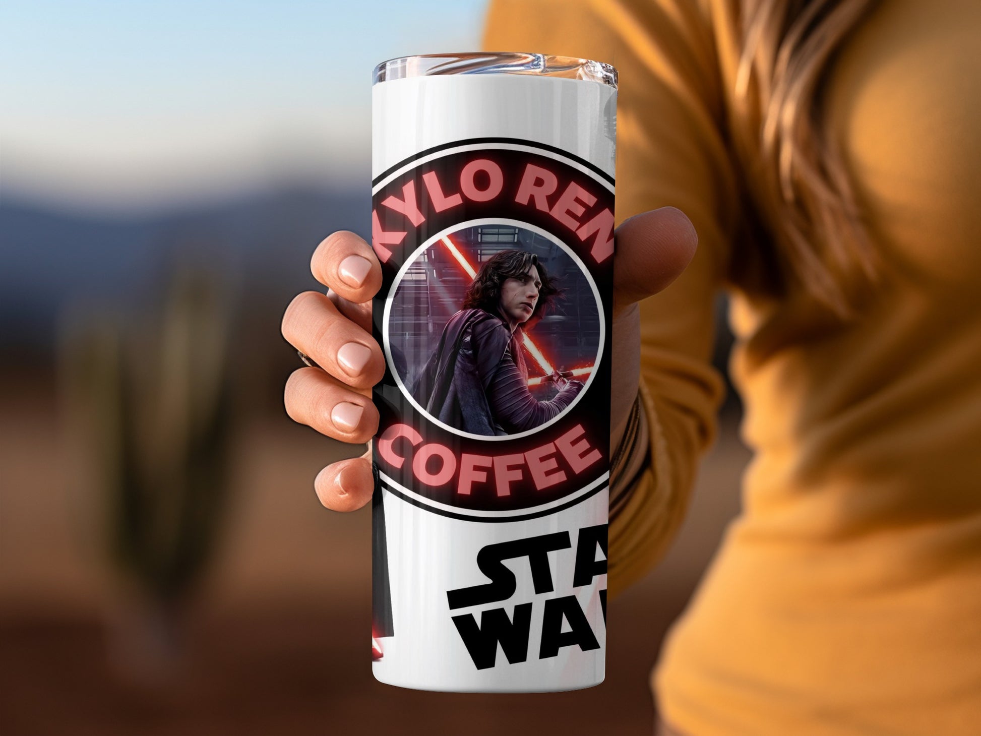 Kylo Ren Coffee Custom Star Wars Travel Mug Tumbler