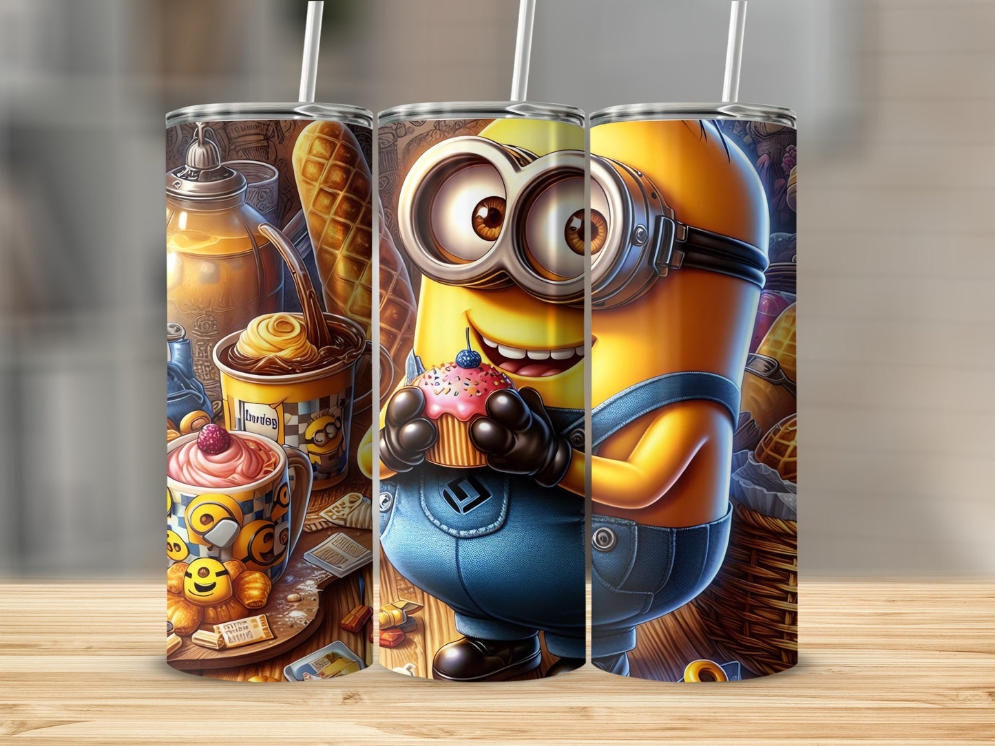Cute Cartoon Character Themed Tumbler For Beverages