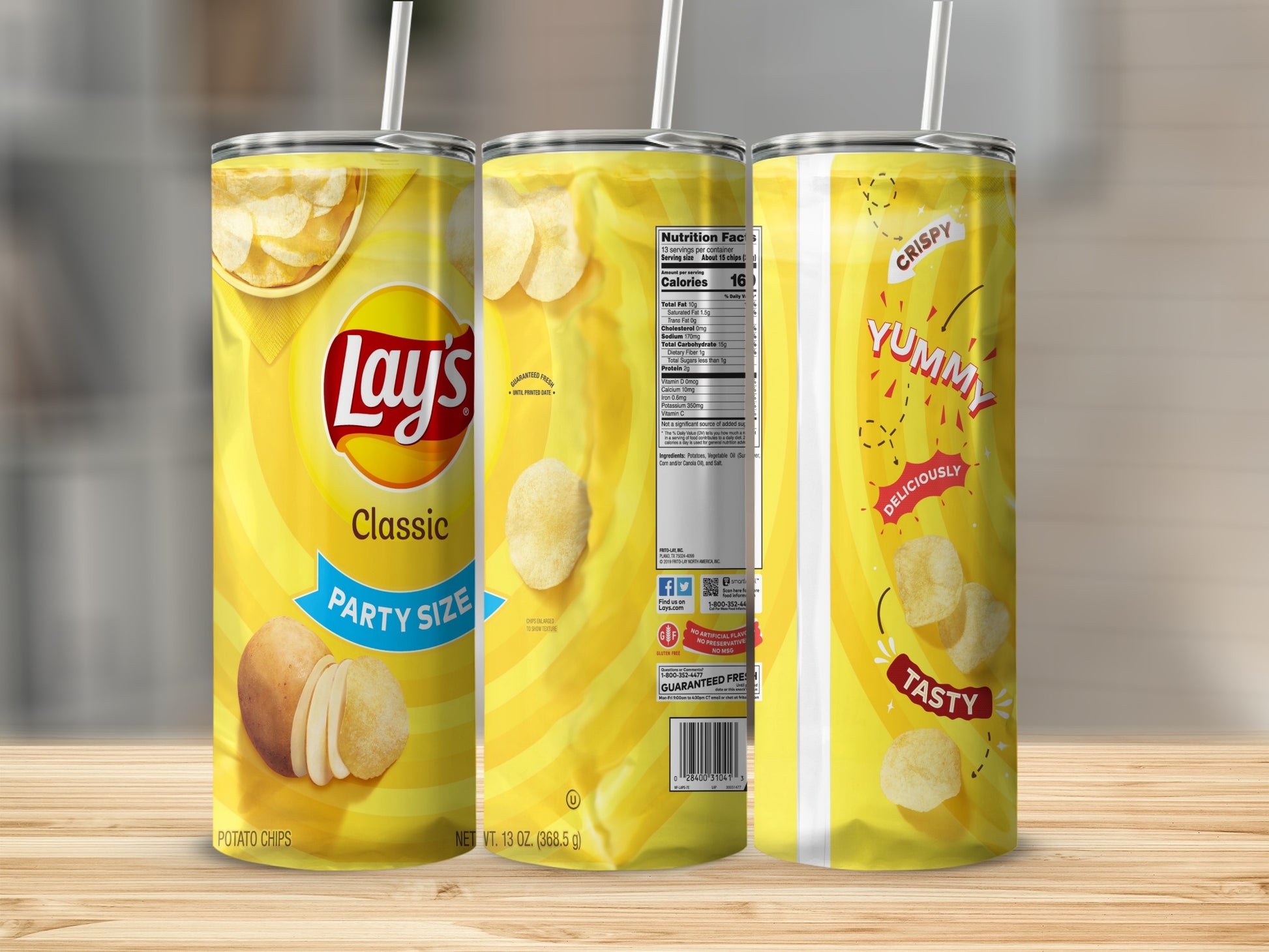 Lay's Classic Party Size Potato Chips Yummy Crispy product type