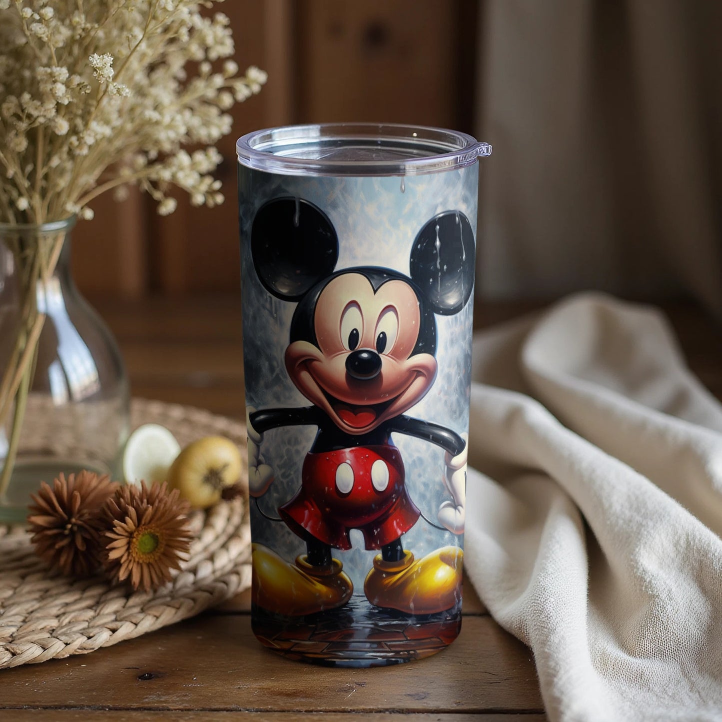 Mickey Mouse Tumbler Colorful Insulated Cup