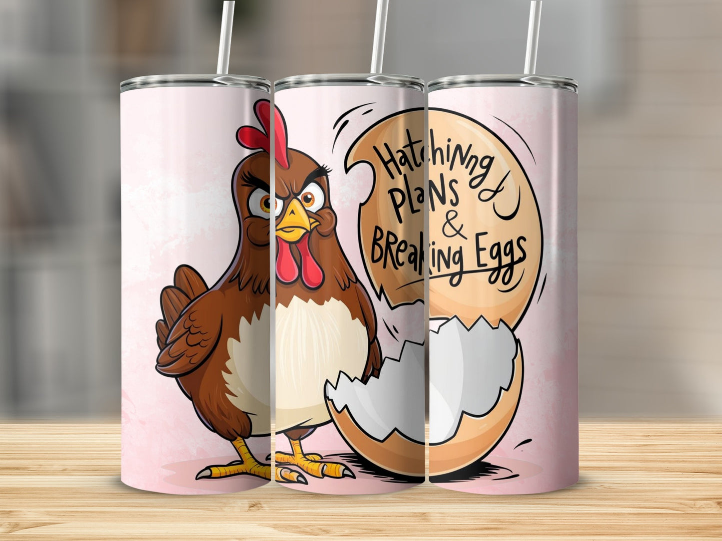 Hatching Plans Breaking Eggs Chicken Cup Tumbler