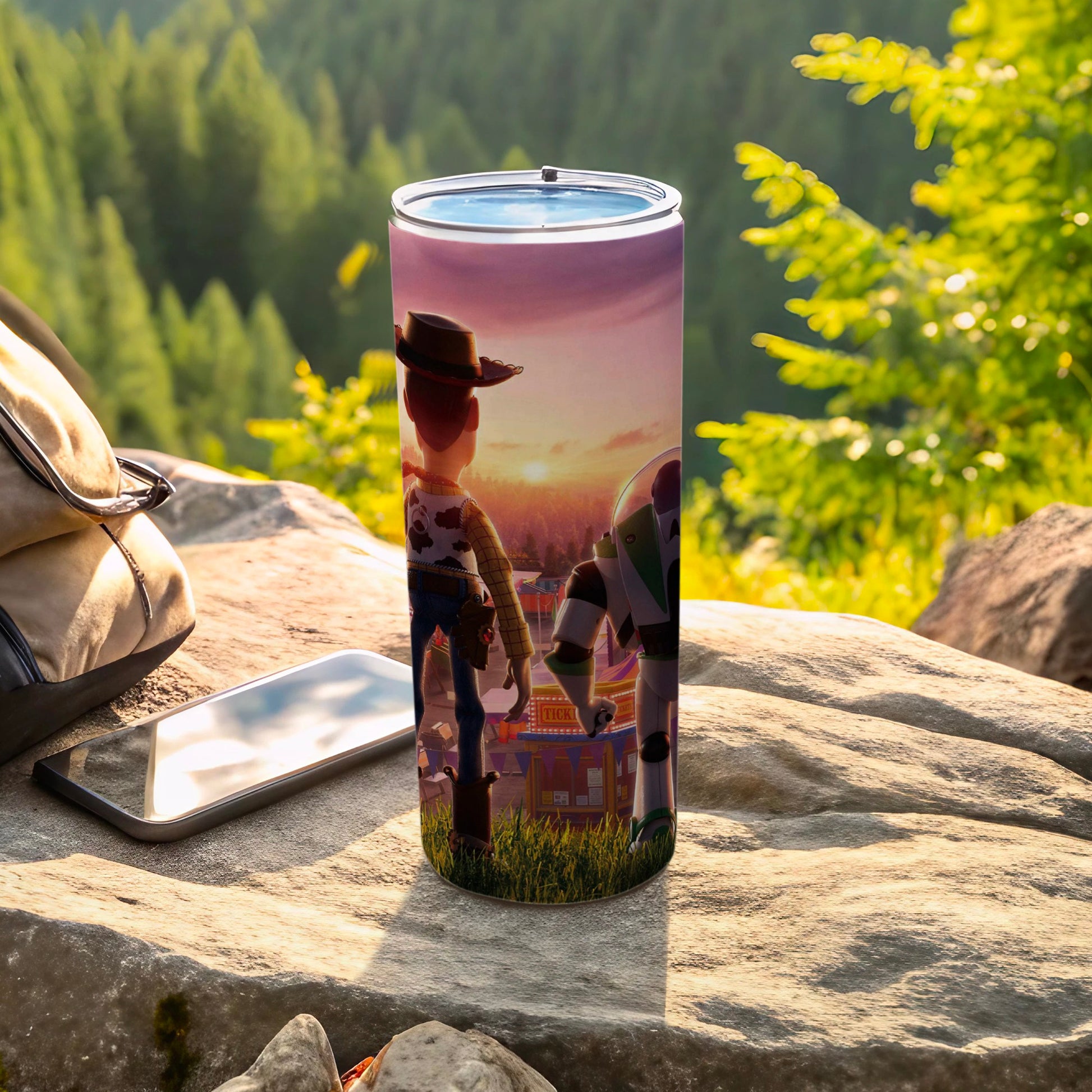 Woody and Buzz Lightyear Adventure Tumbler