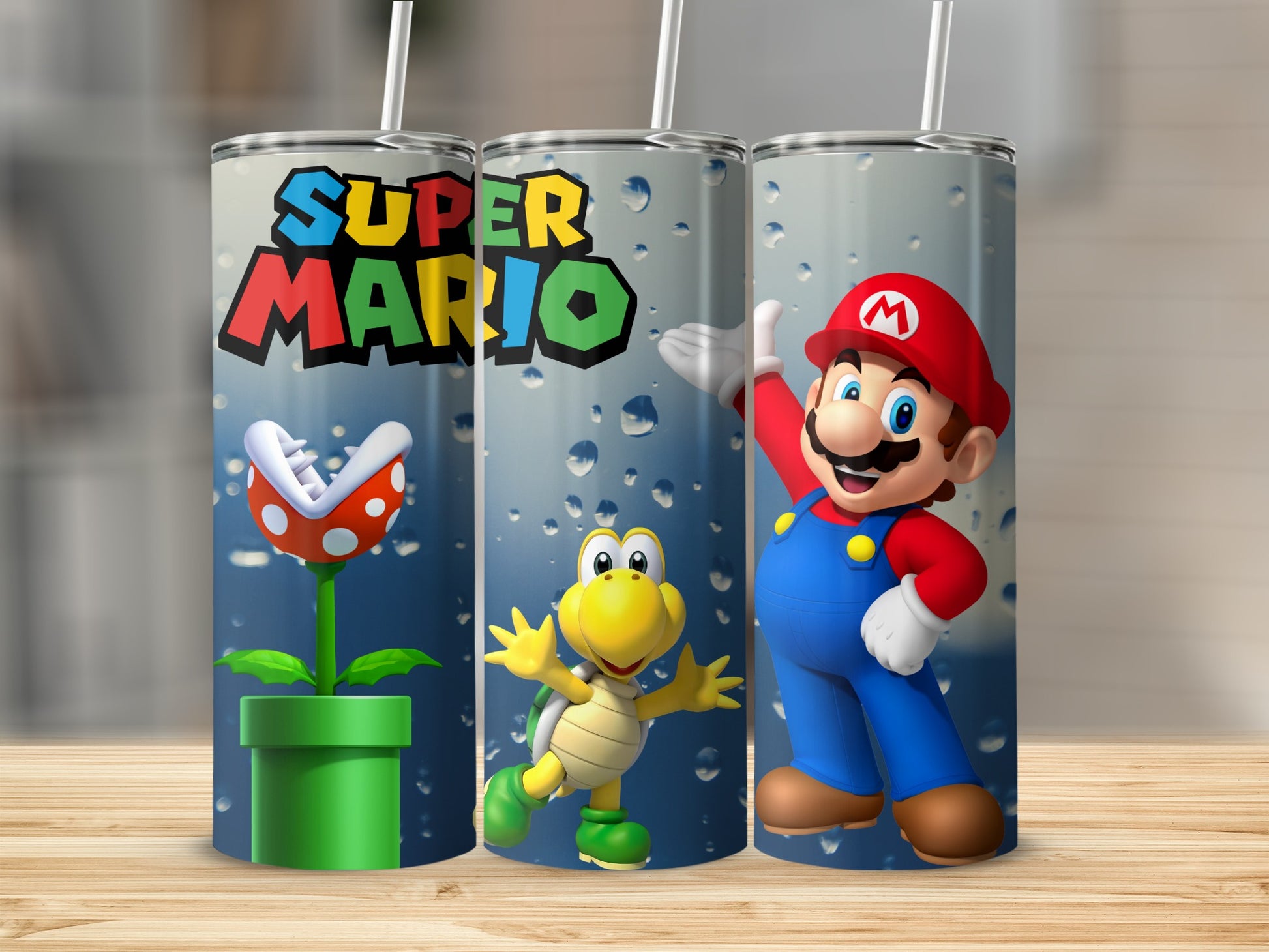 Super Mario Character Printed Tumbler Drinkware