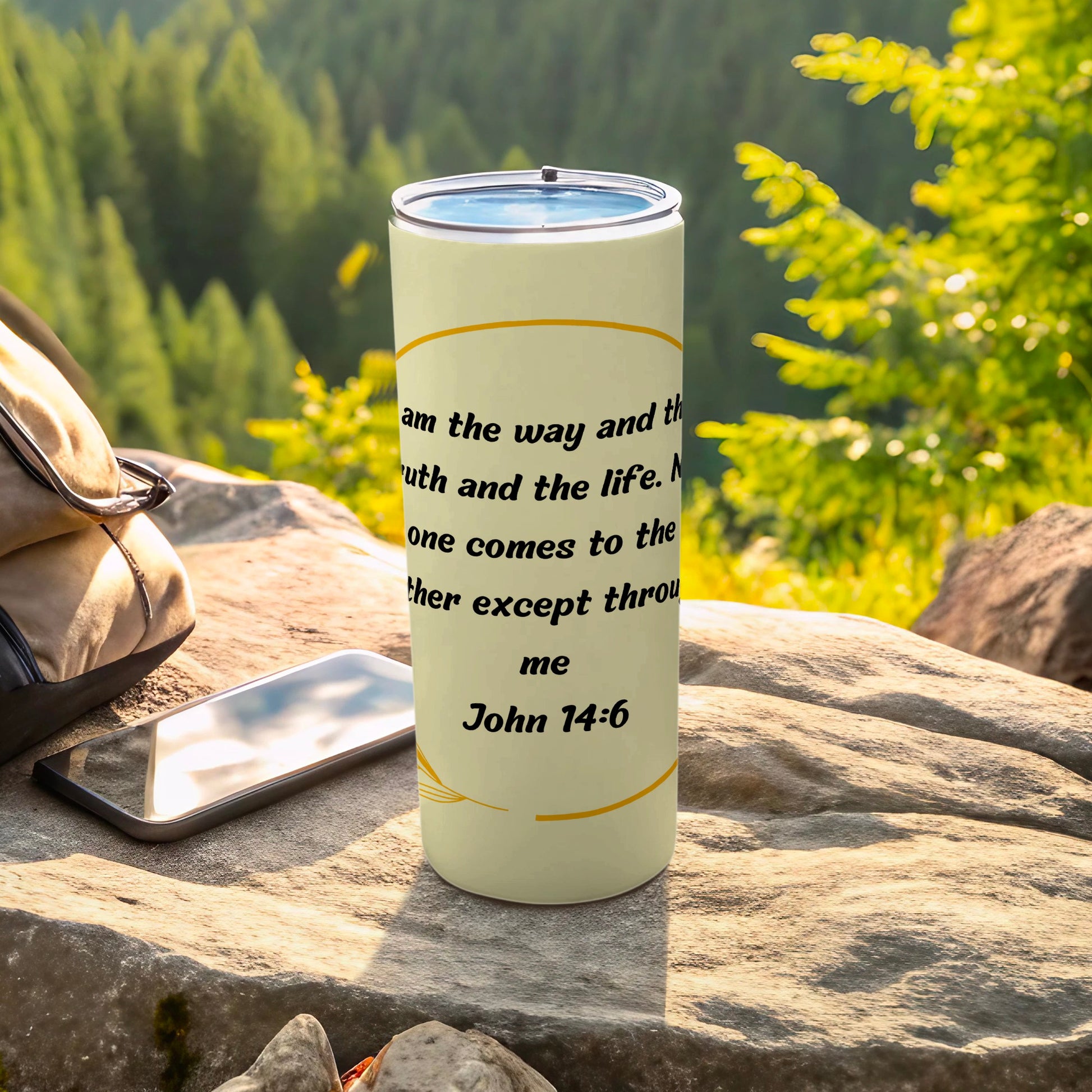 John 14:6 I Am The Way And The Life Tumbler Cup