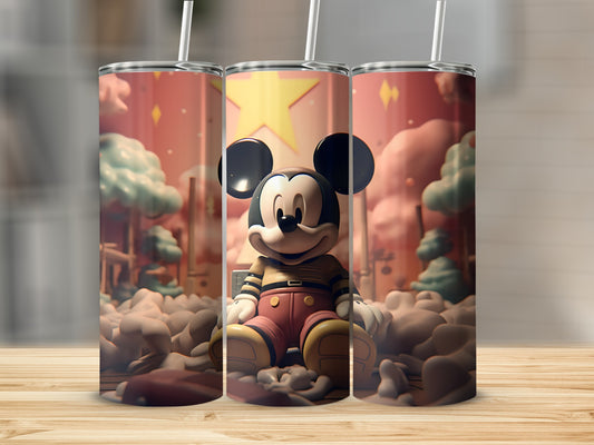 Mickey Mouse Inspired Minimalist Tumbler Product