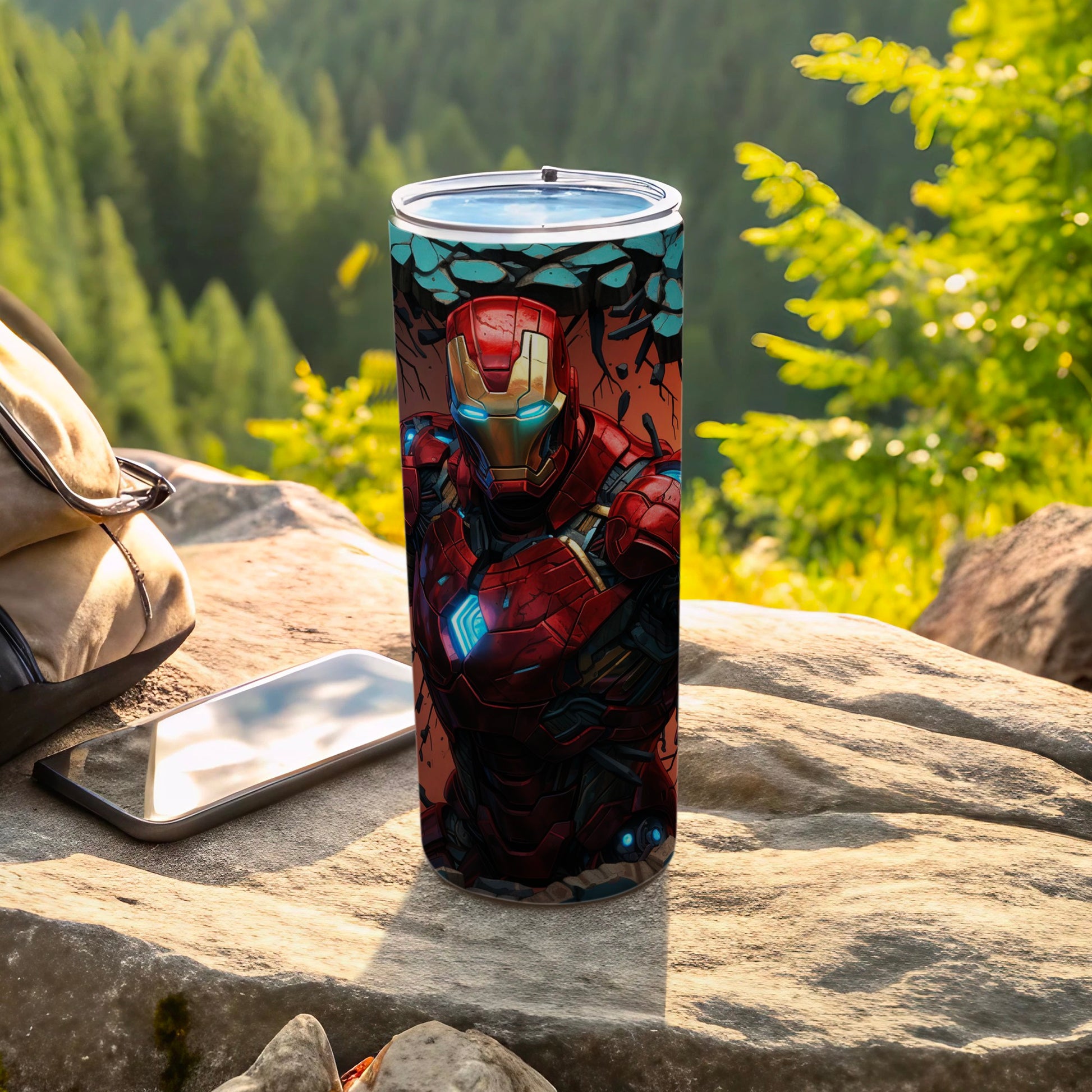 Marvel Avengers Iron Man Insulated Tumbler Travel Mug