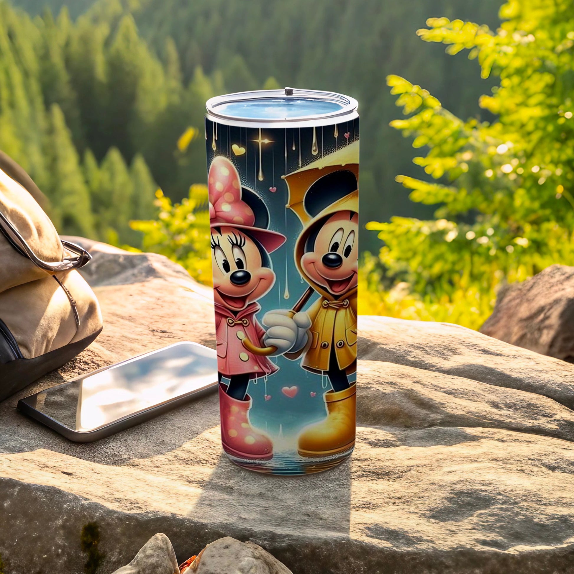 Cute Character Couple Tumbler for Kids and Adults