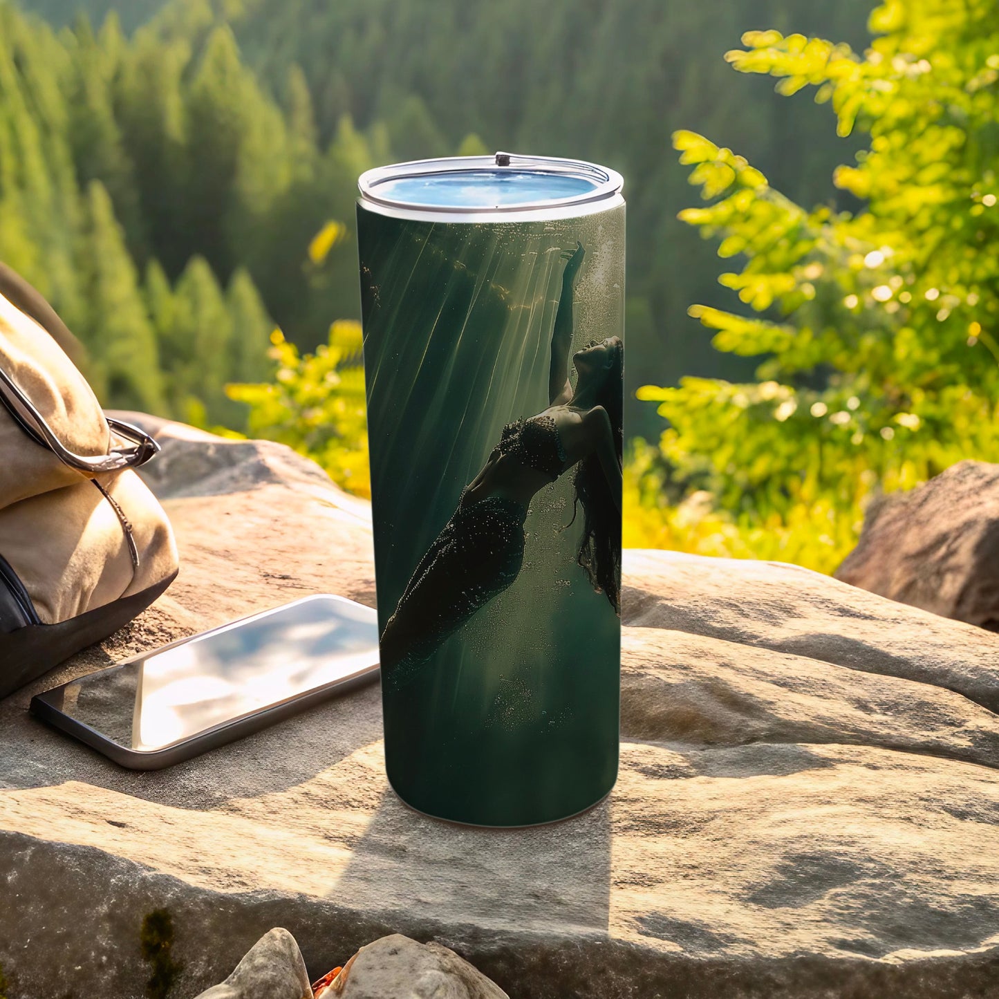 Mystical Mermaid Underwater Design Tumbler product type