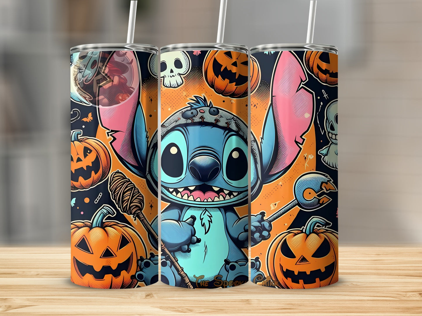 Halloween Cartoon Character Themed Tumbler Cup