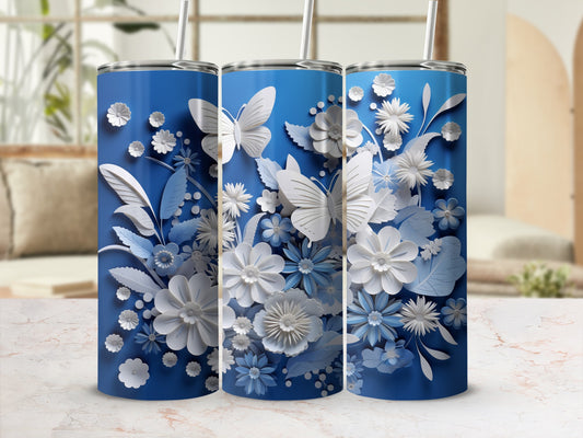 Blue Butterfly Floral Papercut Tumbler Product Type

blue tumbler
butterfly design
floral tumbler
papercut style
3D effect
white flowers
spring collection
summer drinkware
nature inspired
artistic print
elegant tumbler
unique gift
travel tumbler
insulated tumbler
cold beverage
hot beverage
aesthetic design
vibrant blue
garden theme
drinkware accessory
