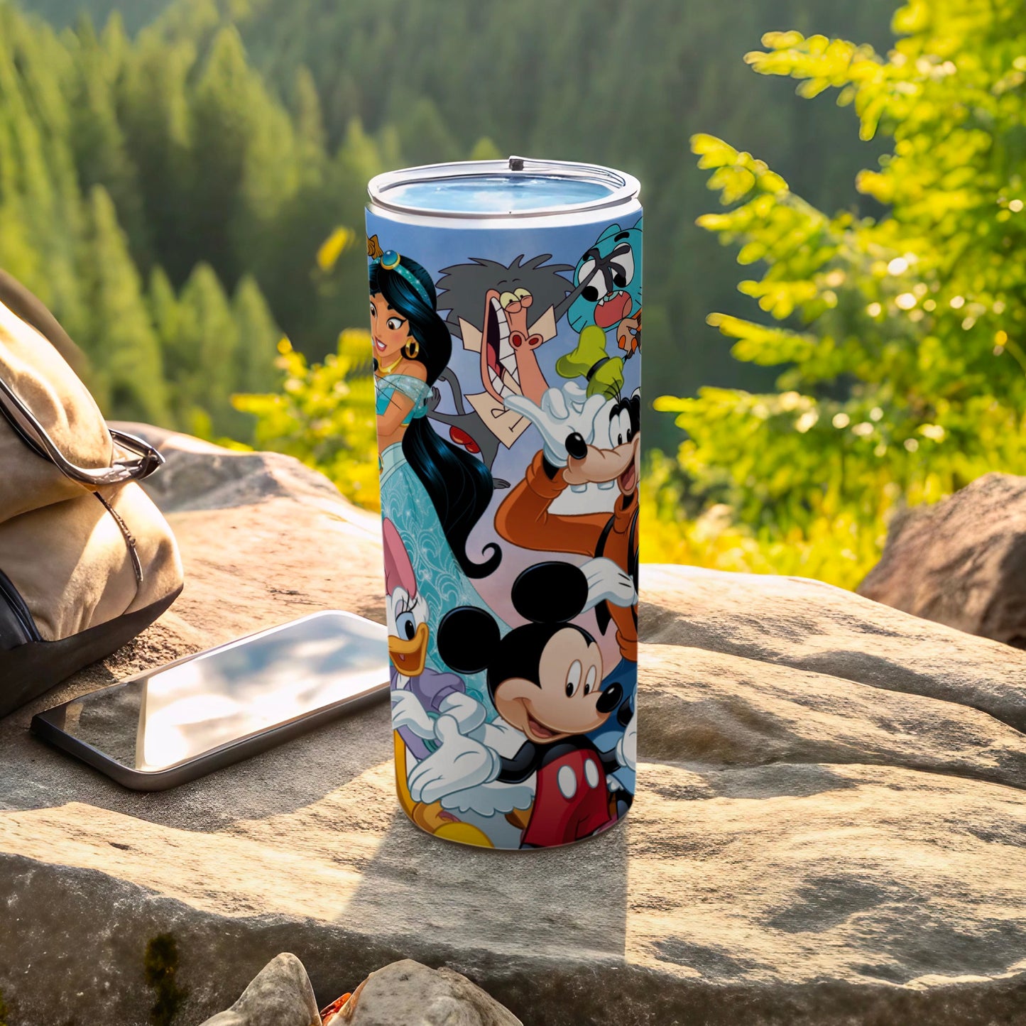 Colorful Cartoon Character Tumbler for Kids Travel Mug
