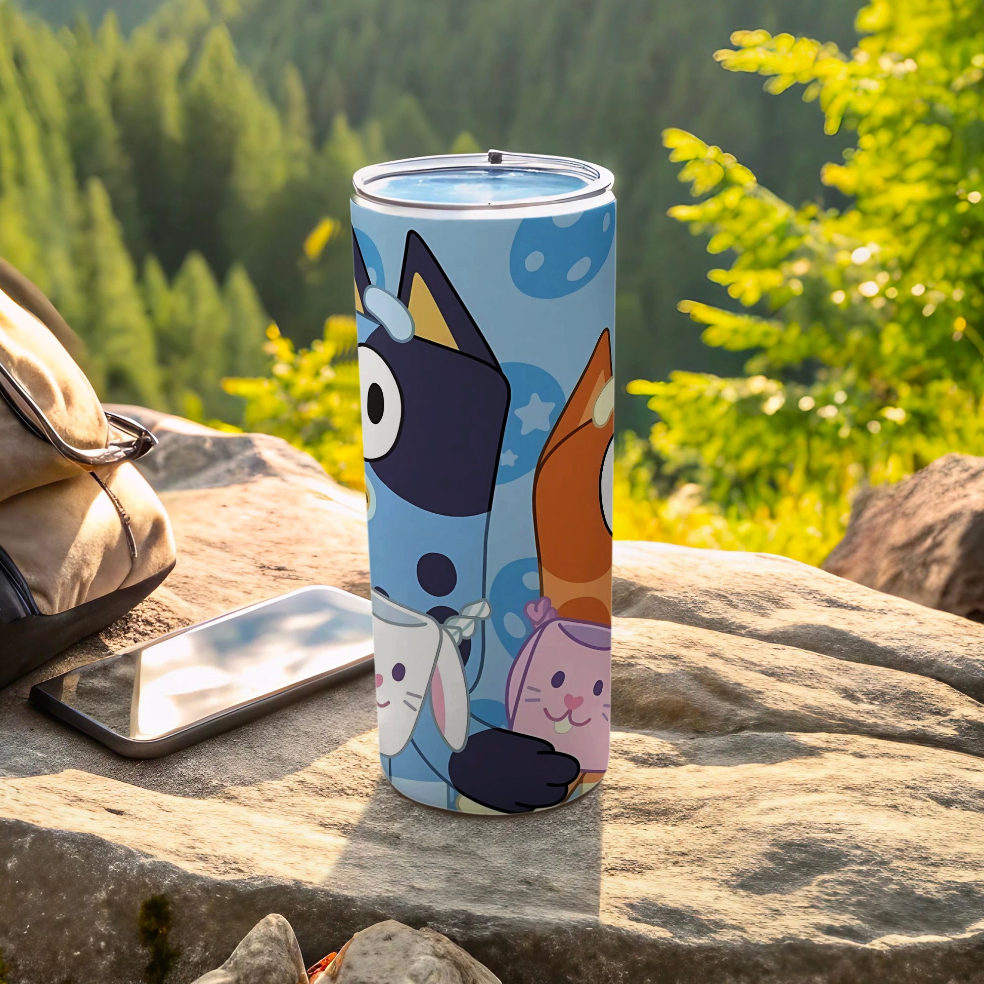 Cute Cartoon Animal Design Tumbler for Kids