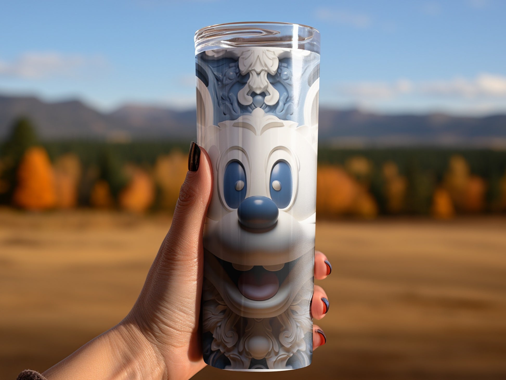 Funny Cartoon Character Insulated Tumbler