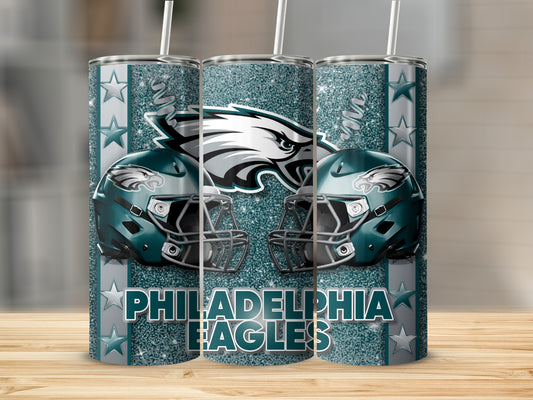 Philadelphia Eagles Team Logo Design Tumblers