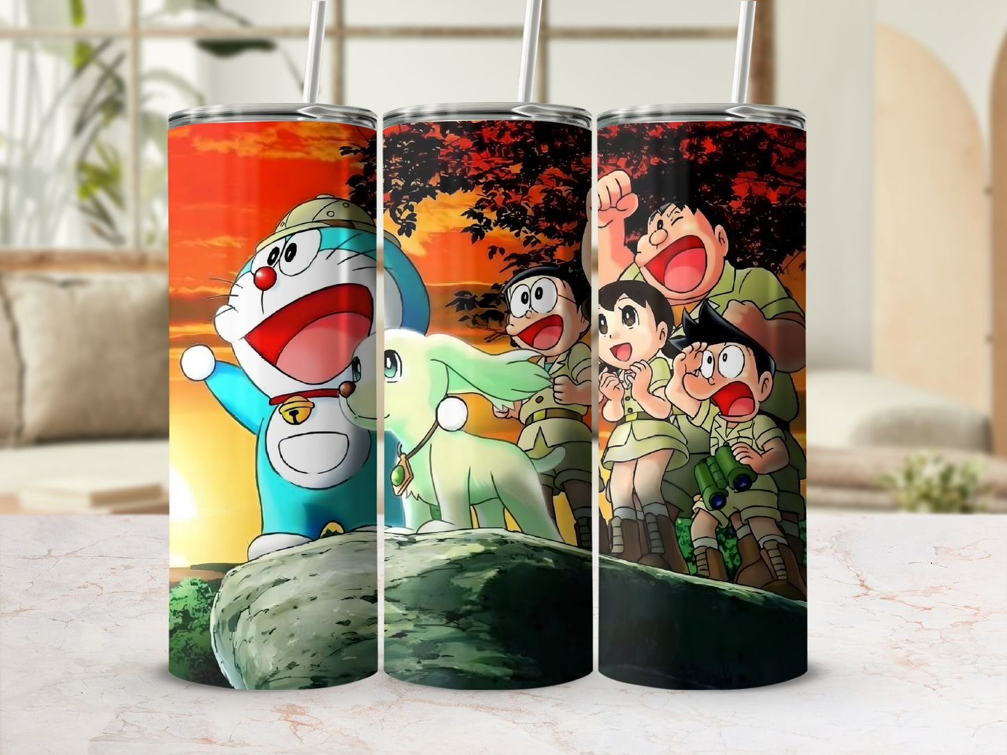 Explorer Adventure Anime Character Tumbler