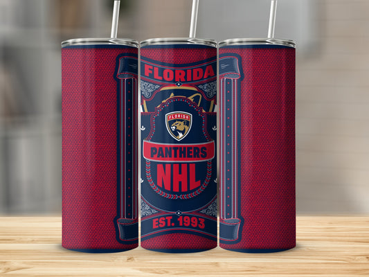 Florida Panthers NHL Established 1993 Design Tumbler
