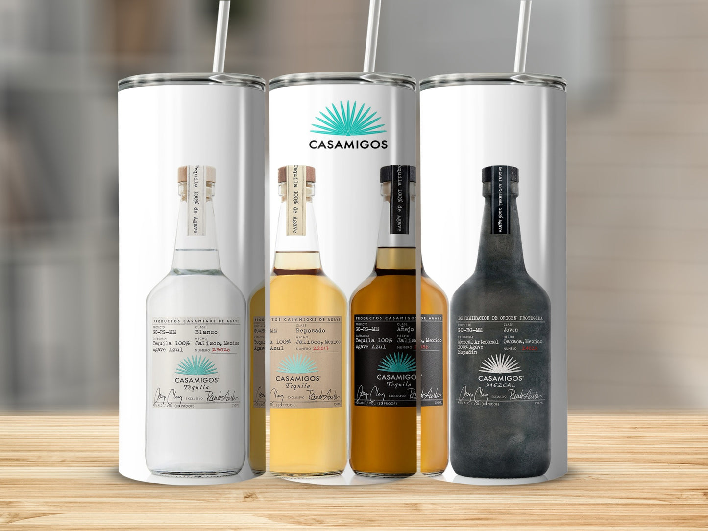 Casamigos Tequila Blanco Reposado Añejo Mezcal Joven product type