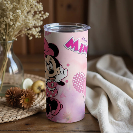 Cute Minnie Mouse Tumbler for Disney Enthusiasts