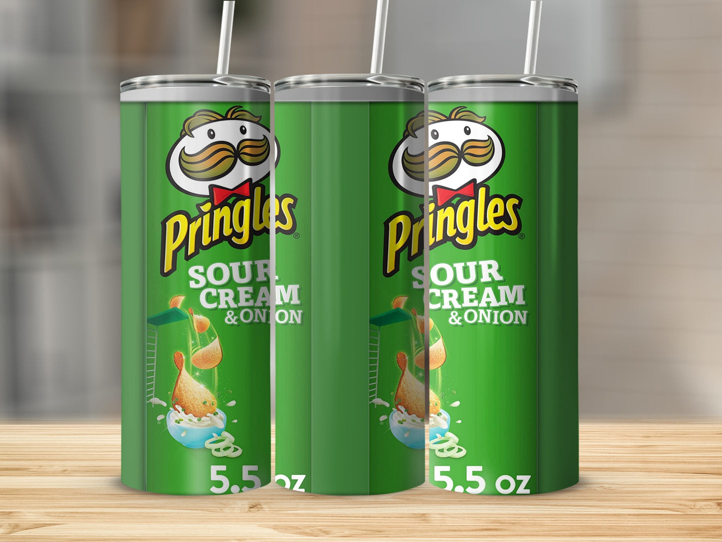 Pringles Sour Cream & Onion Can Design Tumbler product type