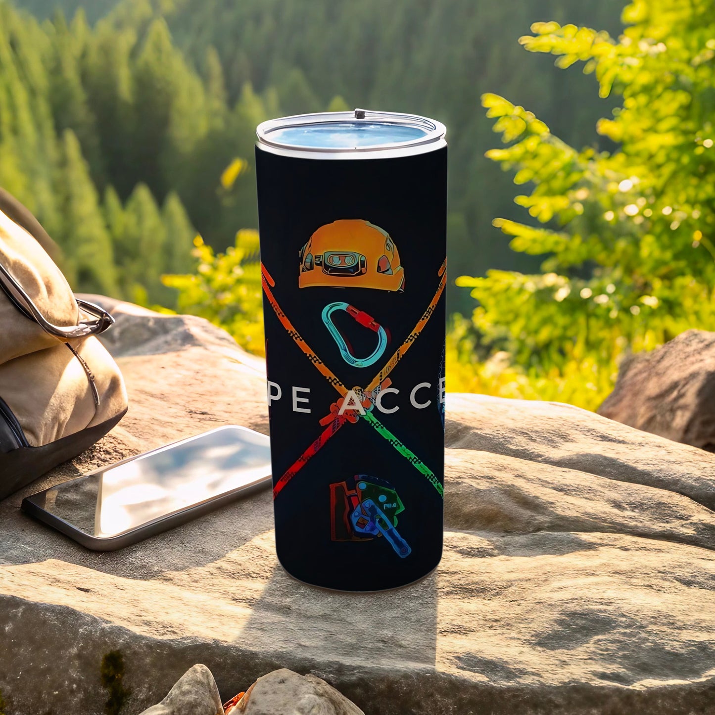 Rope Access Adventure Design Insulated Tumbler