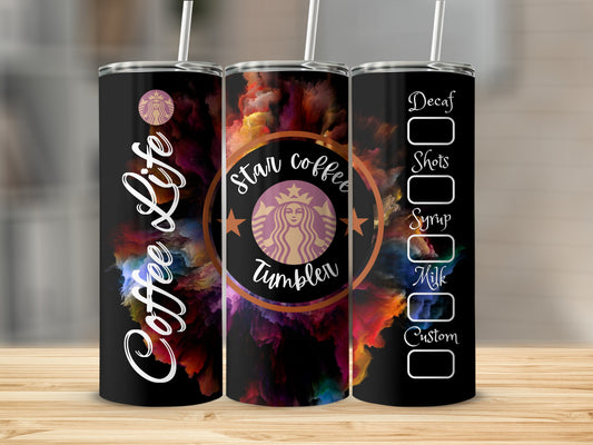 Coffee Life Star Coffee Tumbler for Beverage Lovers