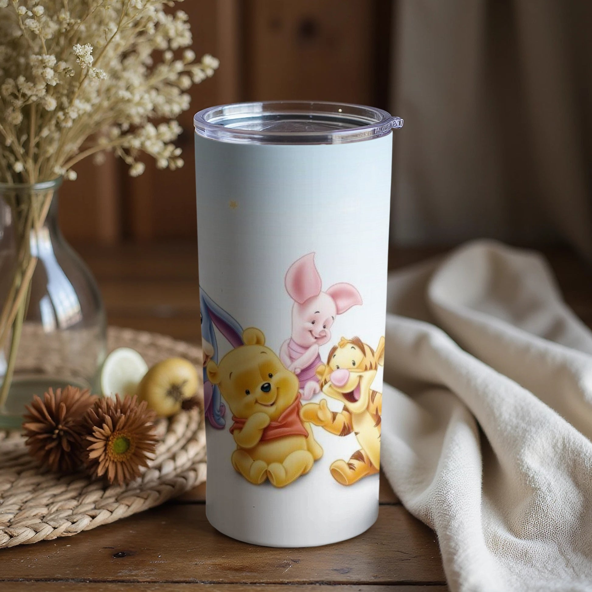 Winnie the Pooh Piglet Tigger Insulated Tumbler