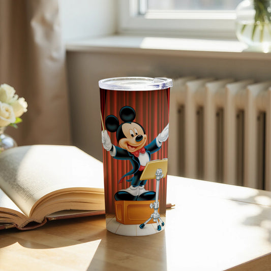Conducting Mickey Mouse Insulated Drink Tumbler