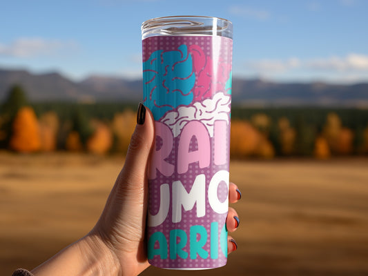 Colorful Eco-Friendly Reusable Tumbler for Beverages