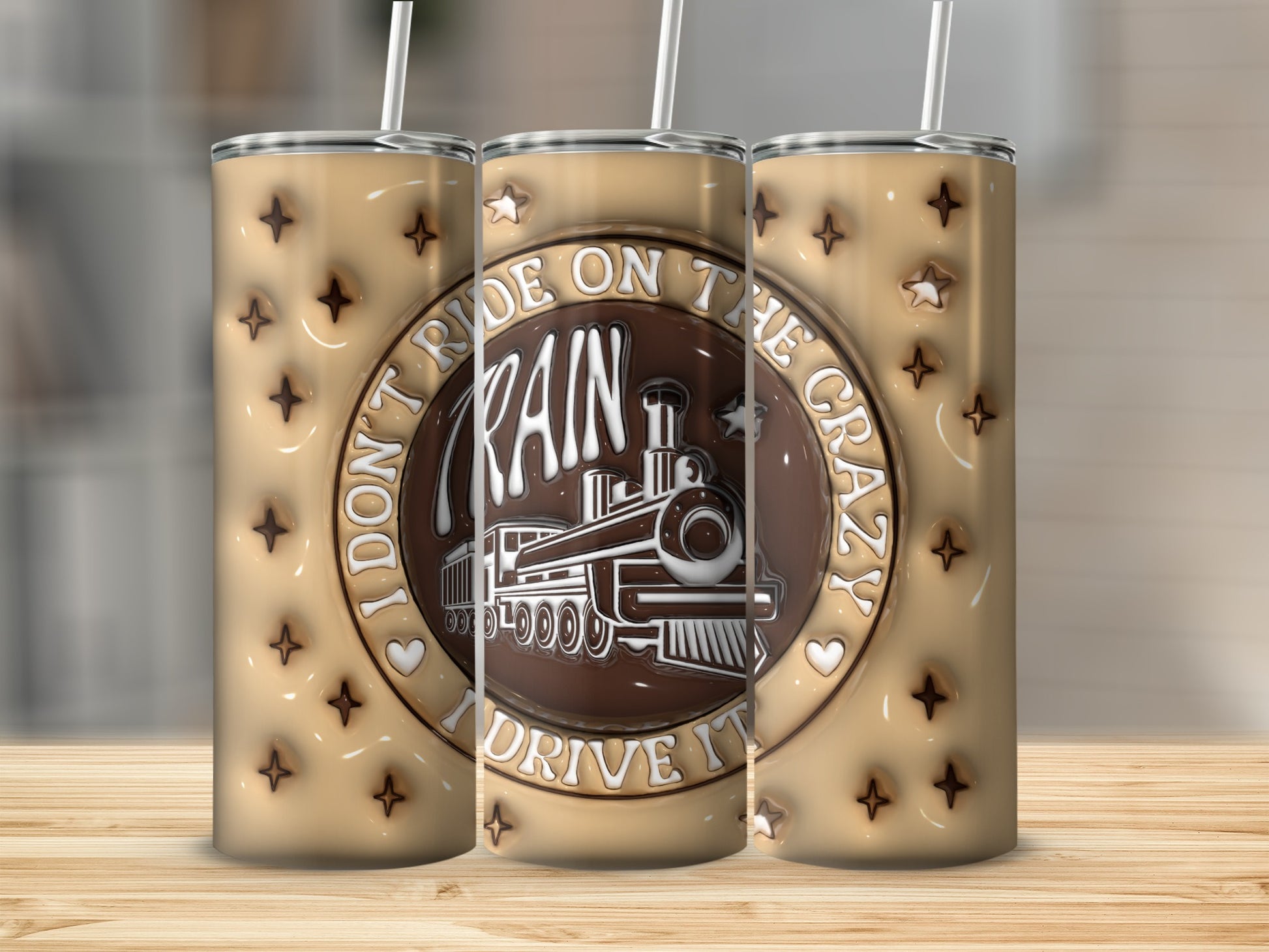 I Don't Ride On The Crazy Train I Drive It Tumbler product type

Tumbler
Train Quote
Crazy Train
Driver Saying
Humor Drinkware
Unique Tumbler
Quote Design
Locomotive Art
Travel Tumbler
Beverage Tumbler
Star Details
Brown Tumbler
Beige Tumbler
Text Graphic
Statement Tumbler
Train Fan
Gift Tumbler
Coffee Tumbler
Cold Drink
Hot Drink