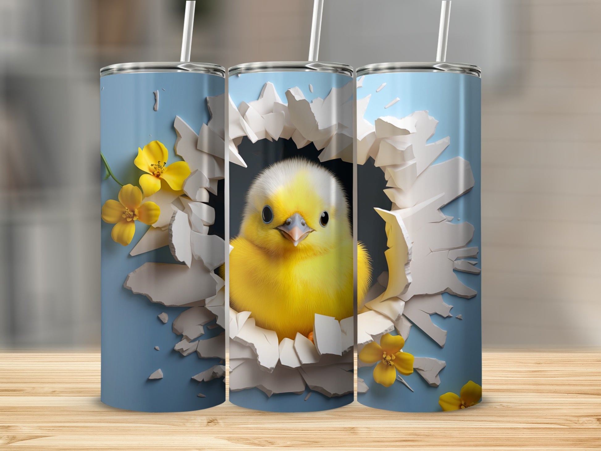 Chick breaking eggshell design yellow flower blue product type
chick
eggshell
baby bird
yellow chick
cute animal
spring design
easter gift
floral art
blue background
tumbler print
drinkware
unique gift
happy bird
new life
animal graphic
vibrant design
fun illustration
canister
beverage holder
nature theme