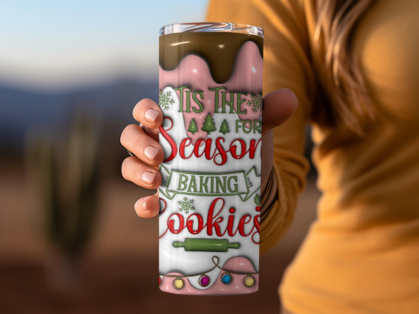 Tis The Season For Baking Cookies Insulated Tumbler