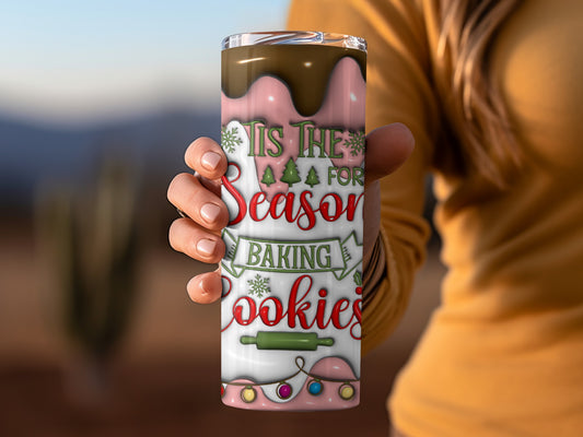 Tis The Season For Baking Cookies Insulated Tumbler