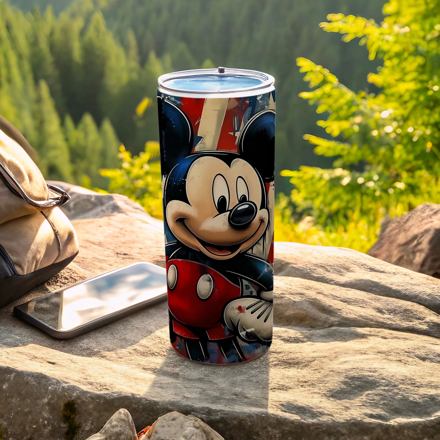 Mickey Mouse Graphic Design Tumbler Cup