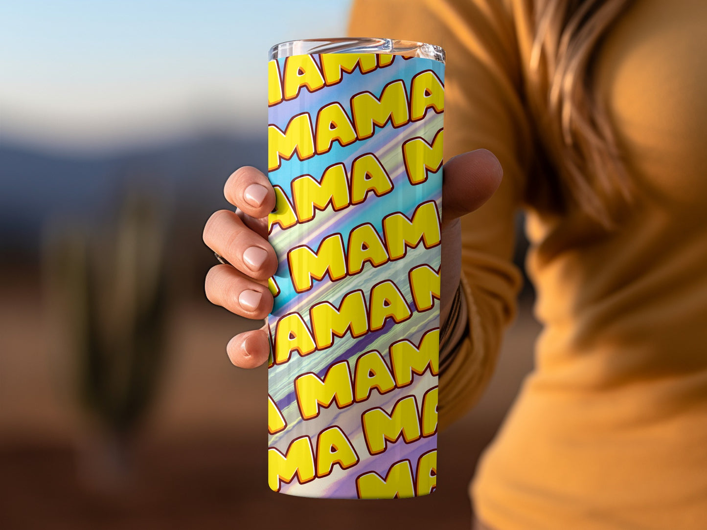 Colorful Mama Design Insulated Tumbler for Busy Moms